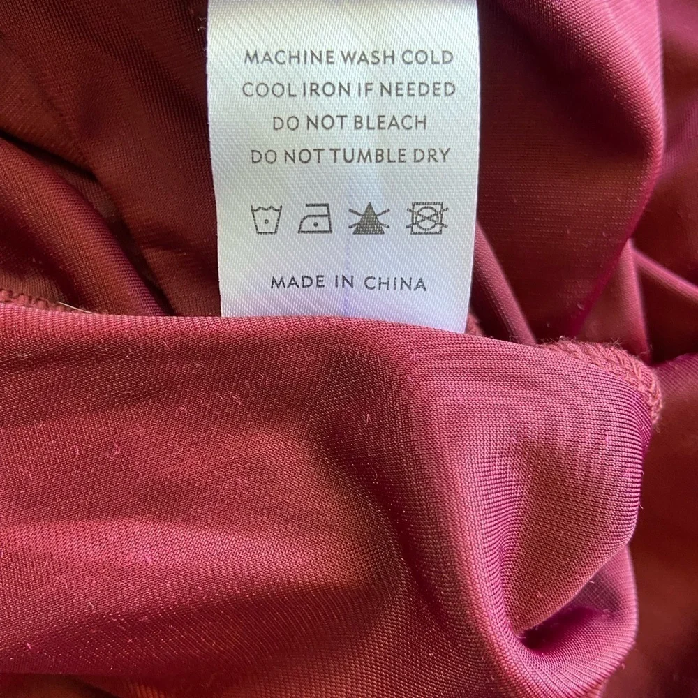 Baltic Born Meghan True Wrap Dress Velvet Maxi Sz L NWT Formal Event Wedding - Picture 7 of 9